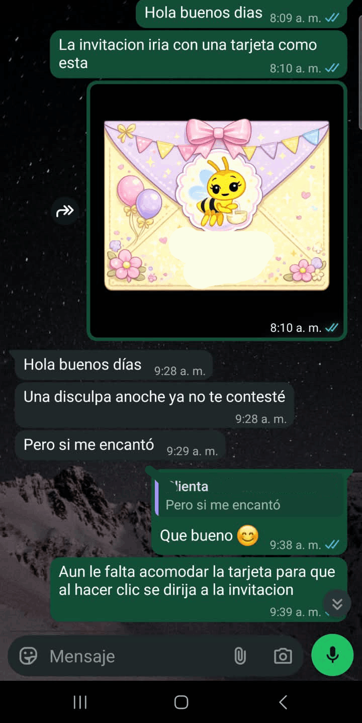 Captura de reseña de cliente 6